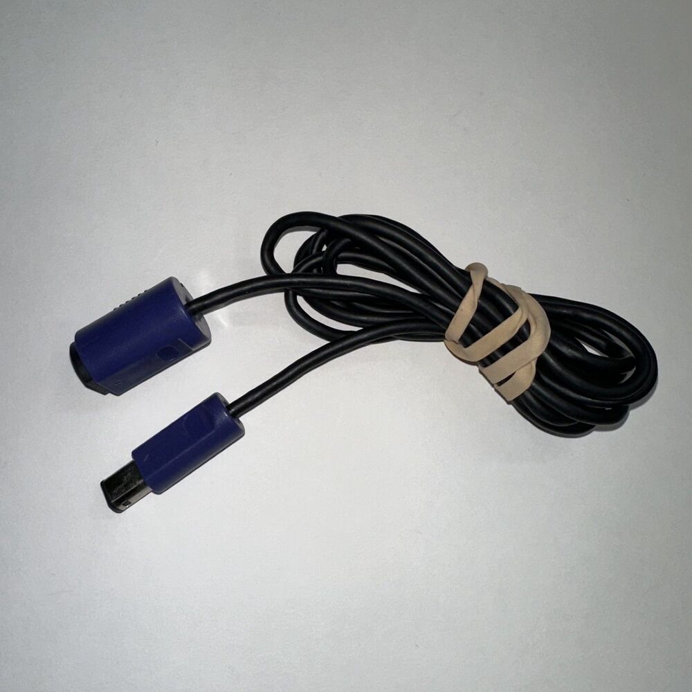 Indigo Purple Nintendo Gamecube Controller Extension Cable Wire